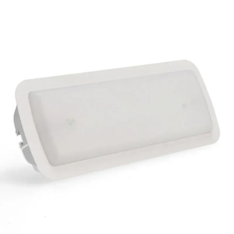 Luz de emergencia LED 400Lm Auto Test kit techo IP20 6500K hogares oficinas comercios señalización