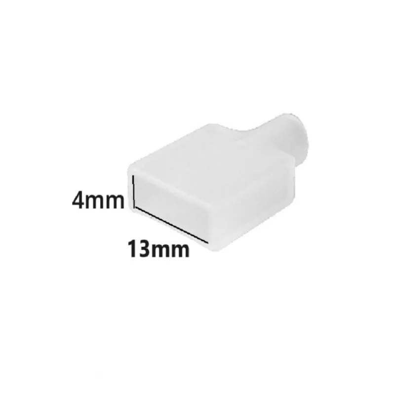 Tampão inicial silicone fita LED detalhe dimensões 4mm 13mm acabamento profissional perfeito