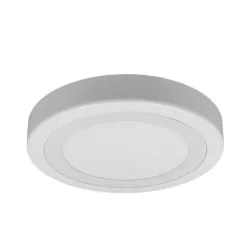 Anneau conversion saillie blanc pour downlight encastrer 225mm transformer plafonnier sans travaux