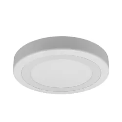 Aro convertidor superficie blanco para downlight empotrar 225mm transformar plafón sin obras techo
