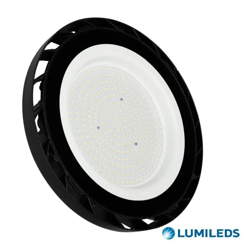 Campana LED UFO ERMES 80W-200W seleccionable chip Lumileds Luxeon 2835 naves industriales potente