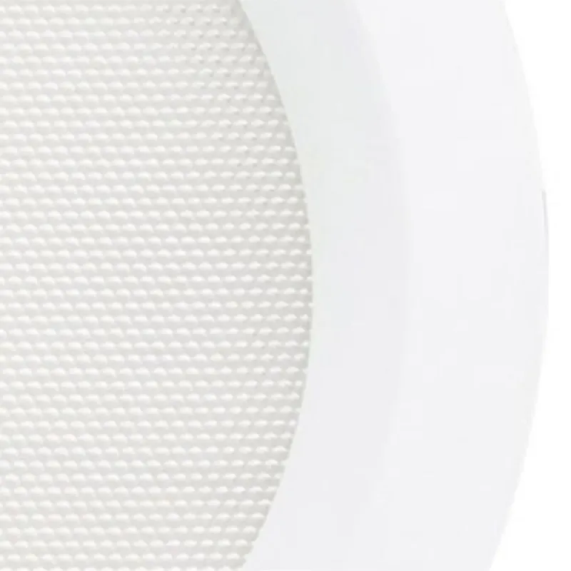 Detalhe textura difusor microprismático downlight LED 40W antiofuscamento UGR17 conforto visual