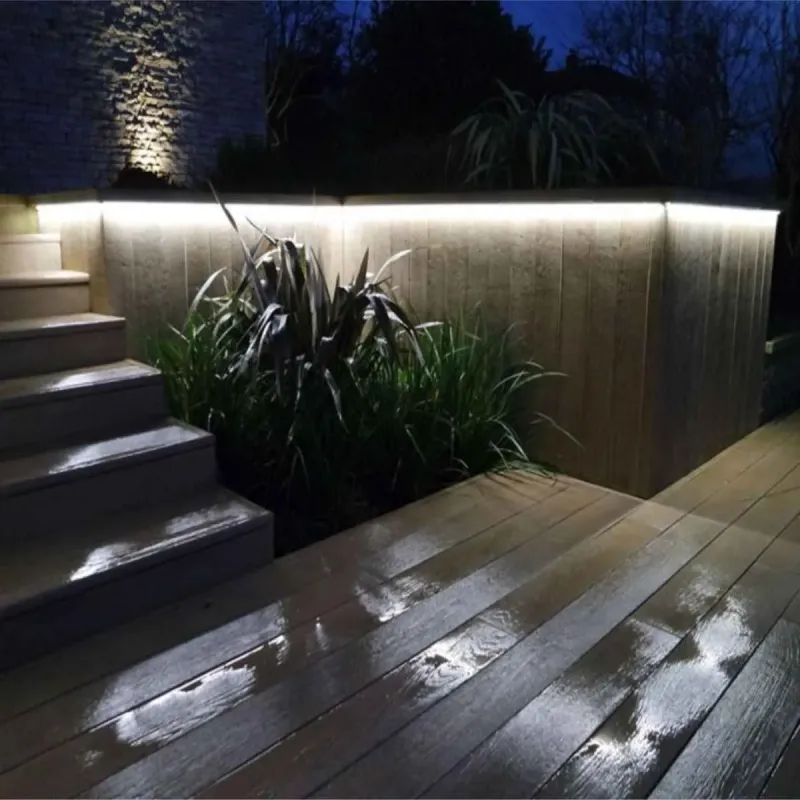 COB 24V LED strip stairs garden outdoor decorative lighting application