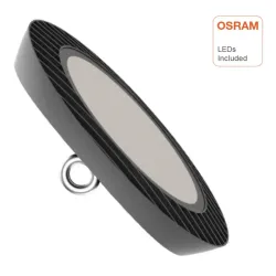 Campana industriale LED UFO ENDURANCE 100-200W OSRAM Duris capannoni altezza