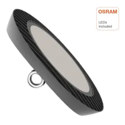Campanula industrial LED UFO ENDURANCE 100-200W OSRAM Duris pavilhões altura