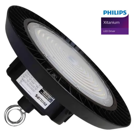 Campana LED UFO NEW ITALY 200W driver Philips Xitanium alta potencia industrial