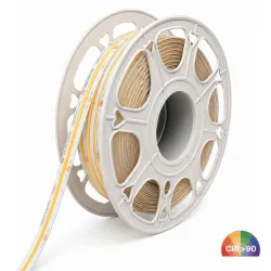 Striscia LED COB 24V 10 metri 320 LED/m 12W CRI90 IP20 bobina illuminazione lineare continua