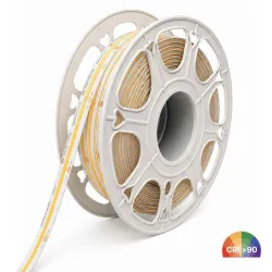 Striscia LED COB 24V 10 metri 320 LED/m 12W CRI90 IP20 bobina illuminazione lineare continua