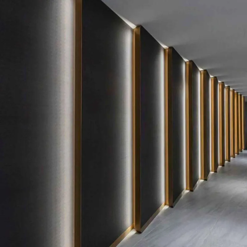 Striscia LED COB 24V illuminazione lineare verticale corridoio pannelli decorativi architettonica