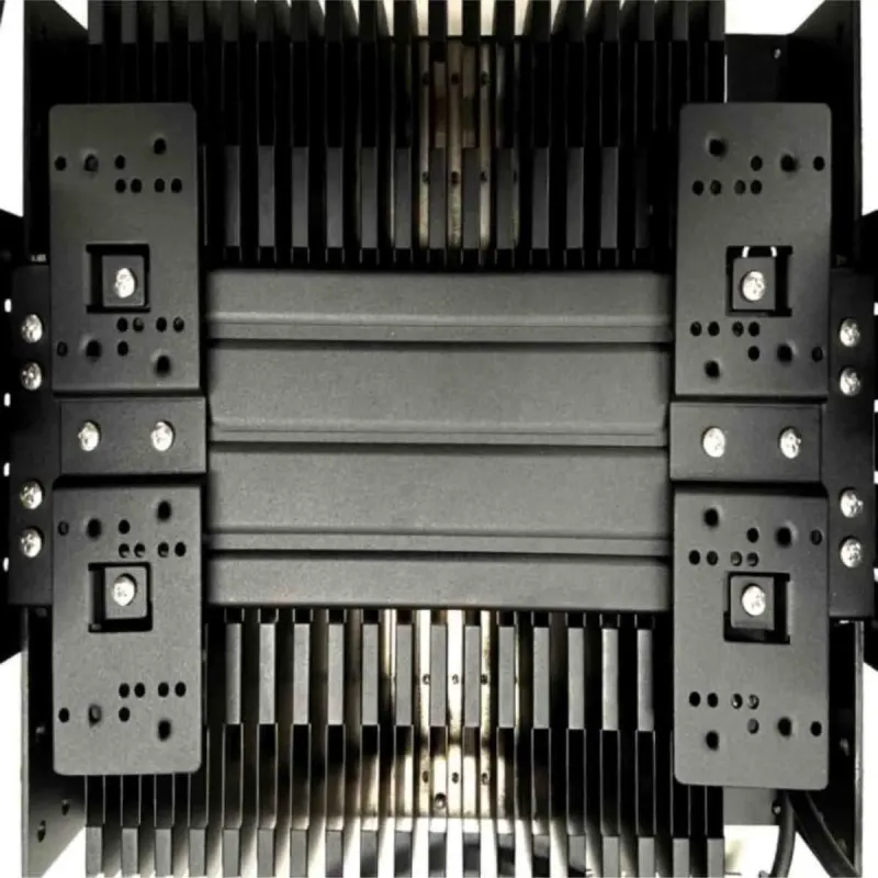STADIUM MATRIX 480W LED floodlight rear view multiple Philips Xitanium drivers guaranteed quality