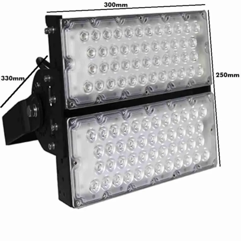 LED floodlight 240W STADIUM MATRIX front view SMD 5050 Bridgelux modules 12 cores high power