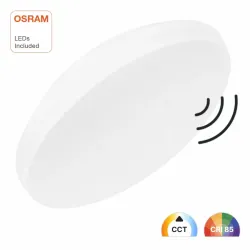 Plafoniera LED 24W sensore radar CCT OSRAM per casa e ufficio