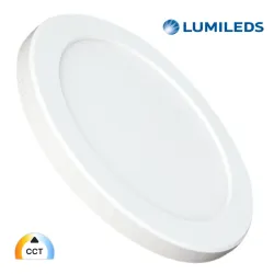 Downlight Plafón LED MOSS Blanco 18W CCT | Ibérica de Iluminación