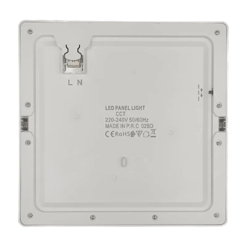 Downlight Cuadrado LED MOSS Negro 24W CCT | Ibérica de Iluminación
