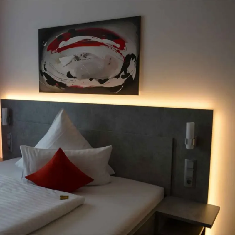 Ruban LED 24V éclairage décoratif chaud tête de lit chambre rétroclairage