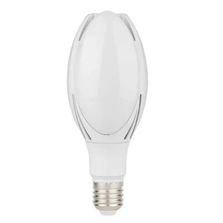 Lâmpada LED industrial E27 40W alta resistência formato oval branca
