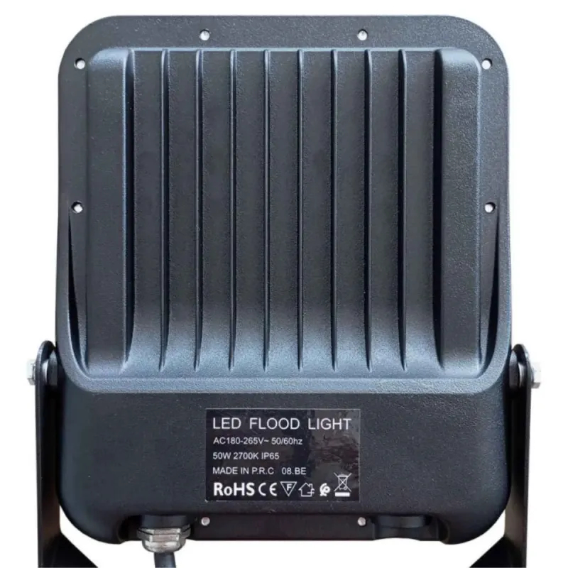 Faro LED 50W Avant Pro OSRAM vista posteriore dissipatore alluminio corpo robusto IP65 IK10