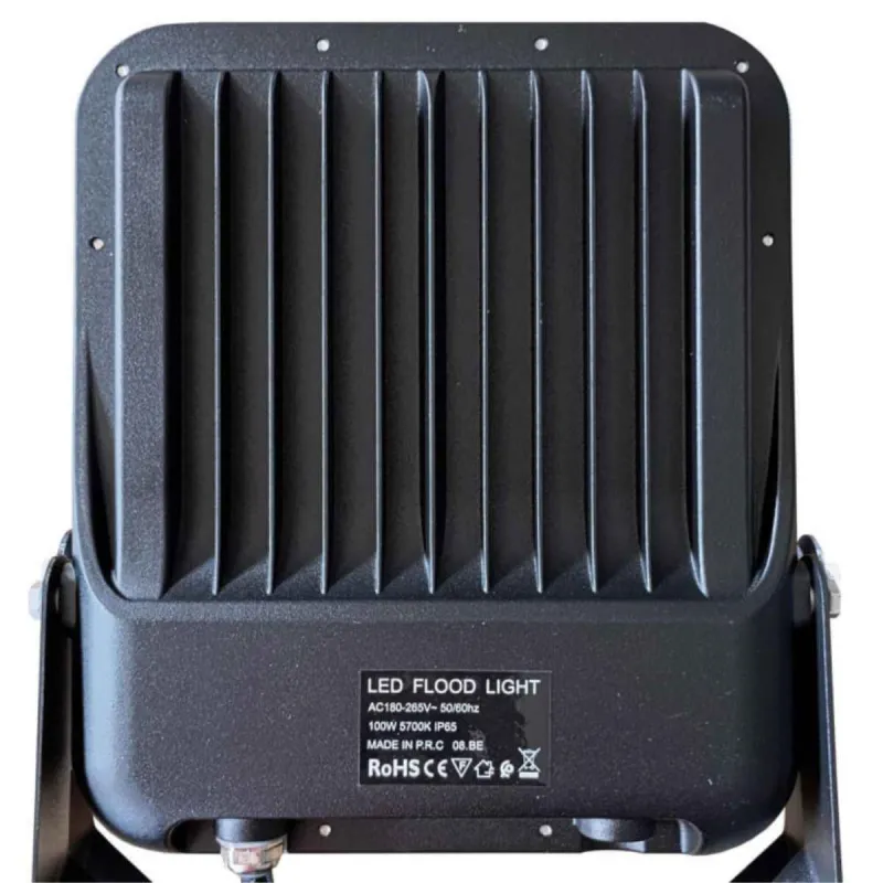 Foco LED 100W Avant Pro OSRAM vista trasera disipador aluminio carcasa robusta exterior IP65 IK10