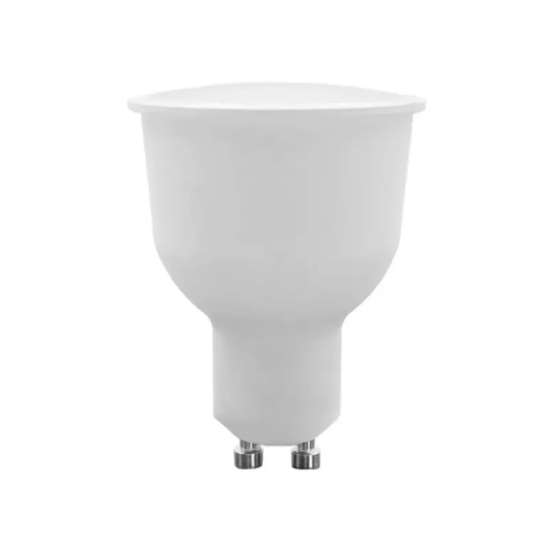 GU10 LED bulb 10W 1200 lumens front view 100 degree wide beam halogen replacement bright light