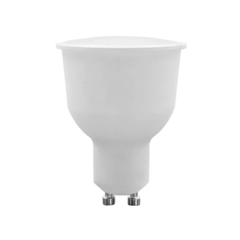 GU10 LED bulb 10W 1200 lumens front view 100 degree wide beam halogen replacement bright light