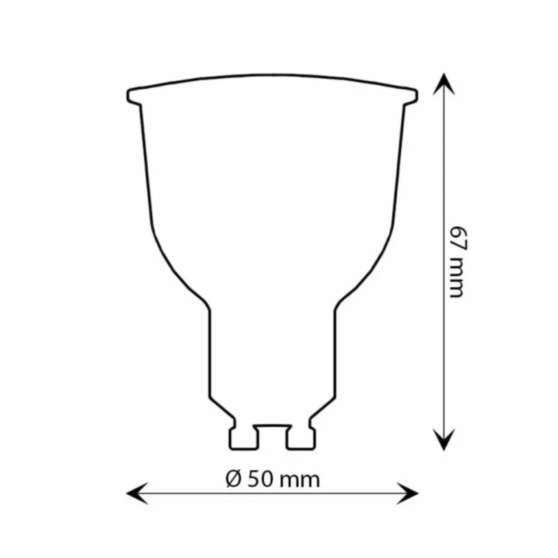 Dicroica LED GU10 10W 1200lm 110° OSRAM | Ibérica