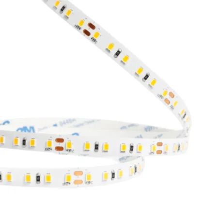 24V LED strip 120 LED/m SMD2835 12W/m 1680lm IP20 self-adhesive flexible coil warm white lighting