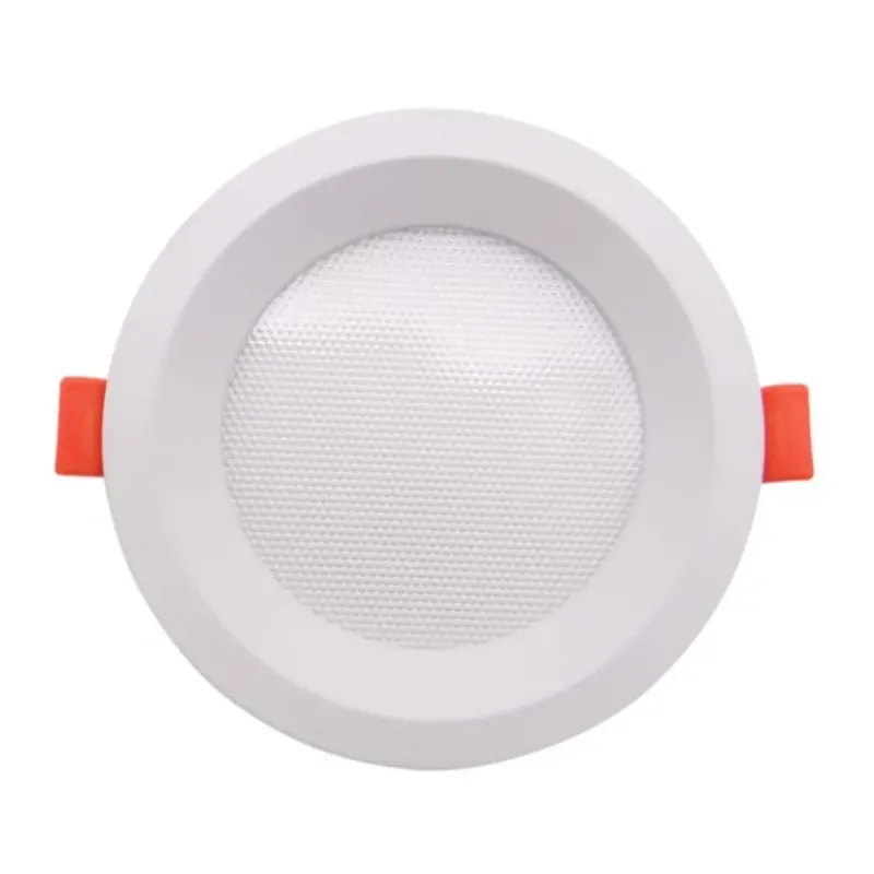 Front view slim LED downlight 12W OSRAM with honeycomb anti-glare UGR19 diffuser