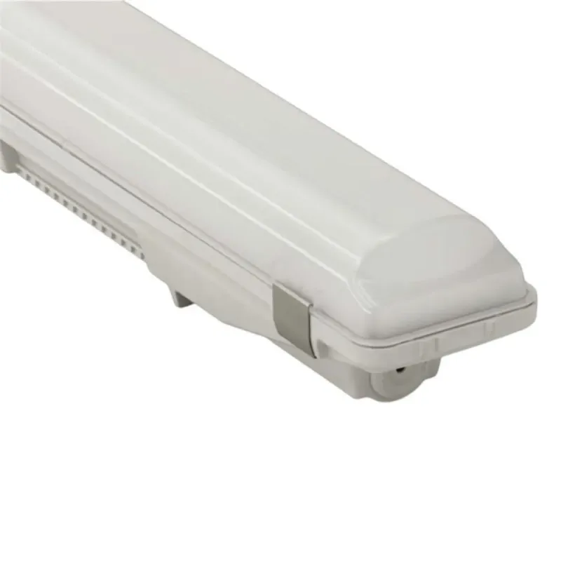 Plafoniera LED 120cm corpo poliestere rinforzato OSRAM IP66 35W parcheggi