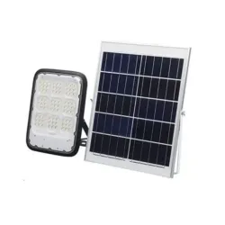 Foco LED solar 200W Pro Evolution con panel fotovoltaico y sensor para exterior sin cableado
