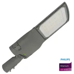 Farola LED 150W CAPRI con driver programable Philips Xitanium para alumbrado público urbano