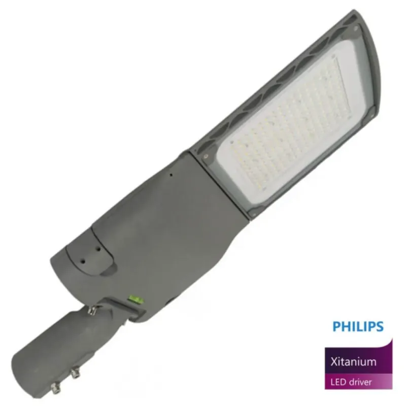150W CAPRI LED street light with programmable Philips Xitanium driver for urban street lighting