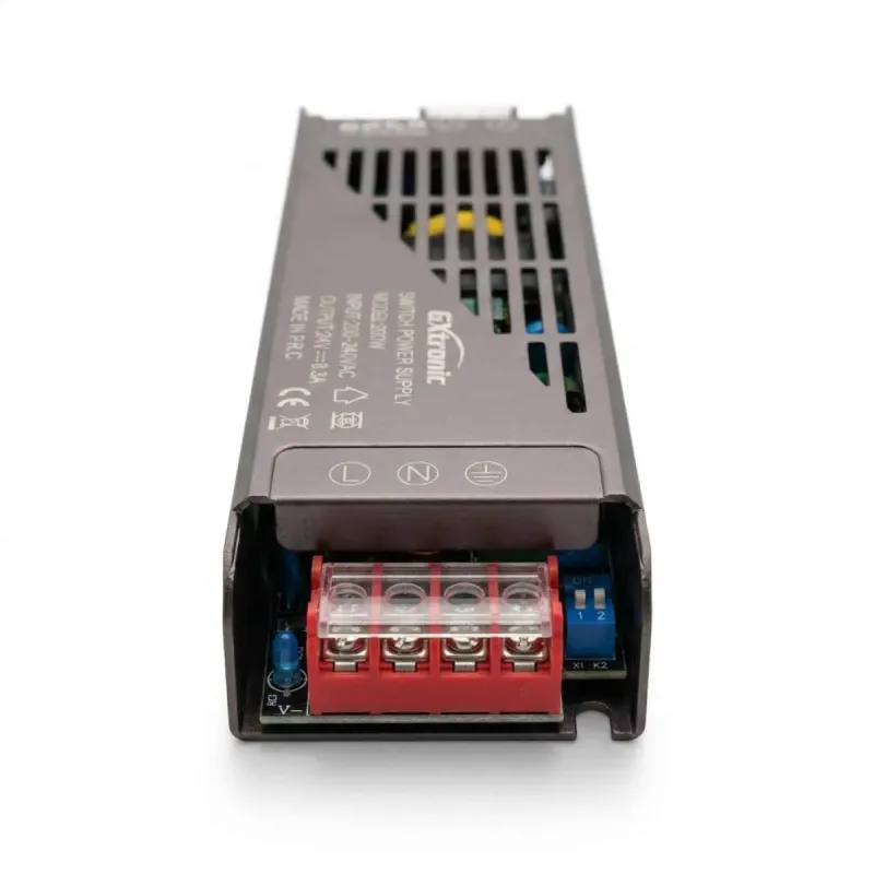 24V 150W 6.25A GXtronic aluminium power supply with passive cooling for LED strips
