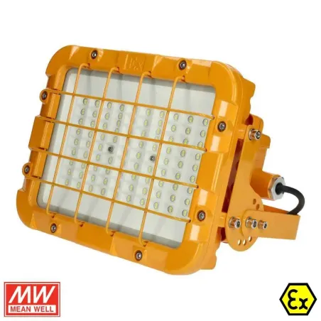 LED Floodlight ATEX 200W IP66 Lumileds Mean Well | Ibérica