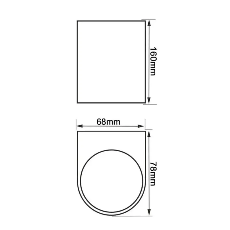 GU10 x2 LED Wall Light Up Down IP65 Outdoor | Ibérica