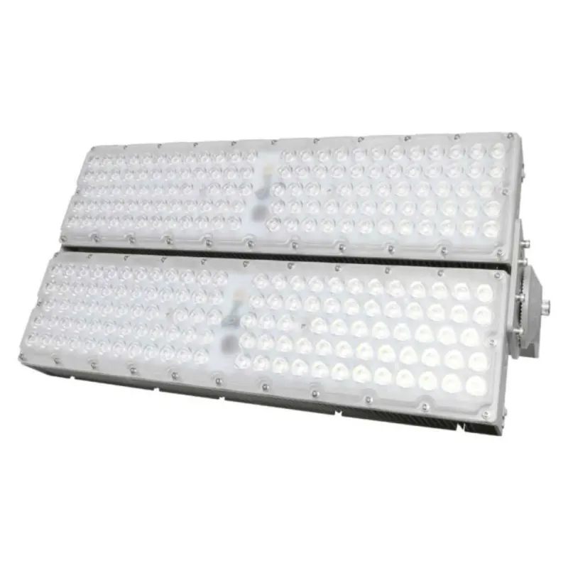 LED floodlight 600W STADIUM oblique view LED modules die-cast aluminium housing heat dissipation