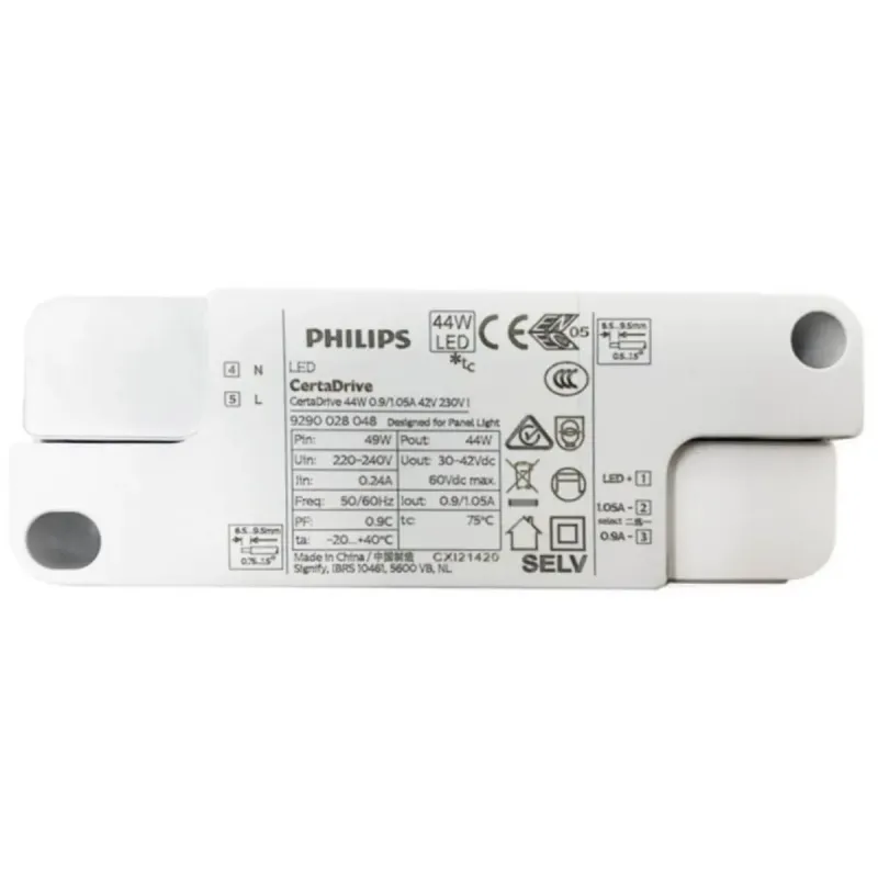 Philips CertaDrive included with LED downlight 40W professional reliable power supply long life