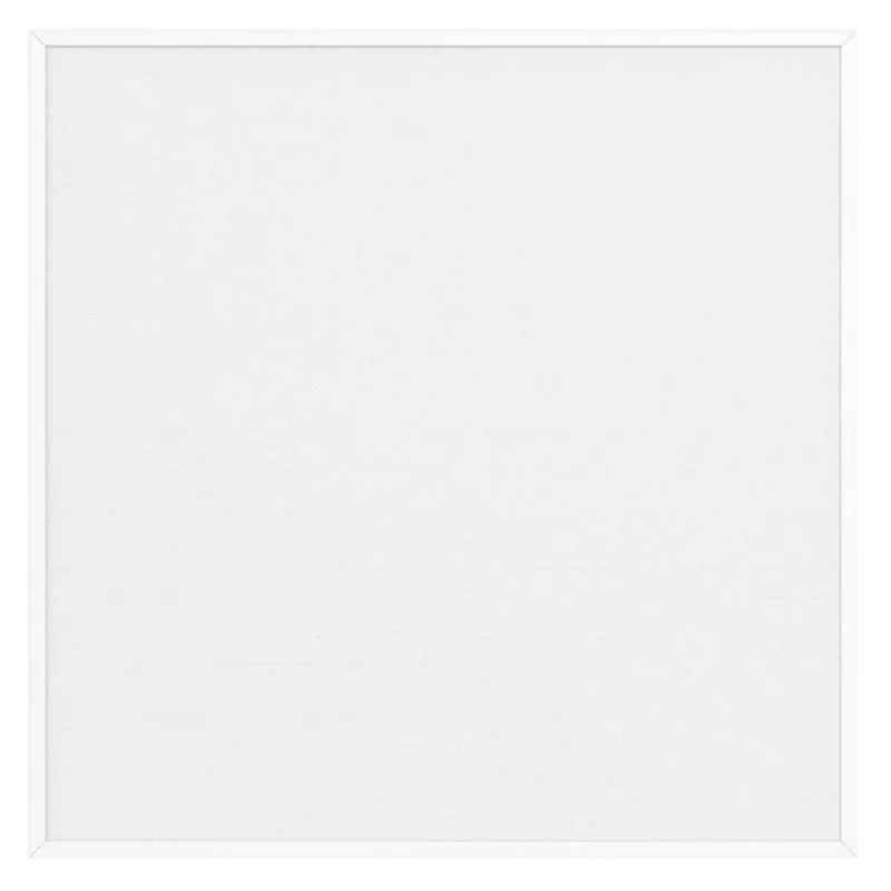 Front view LED panel 60x60 Slim Frame microprism for professional office lighting