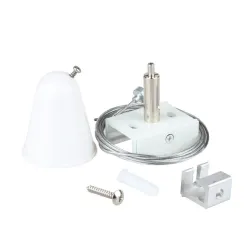 Kit-colgante-foco-carril- TRIFASICO-Blanco