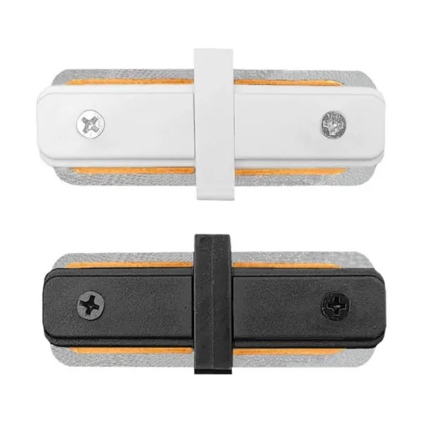Single-phase LED track accessories: tracks, connectors and suspension kits for a complete installation